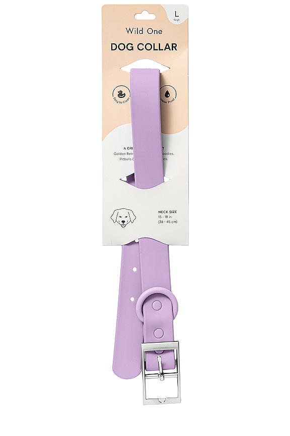 view 2 of 7 WILD ONE DOG COLLAR ドッグカラー in Lilac