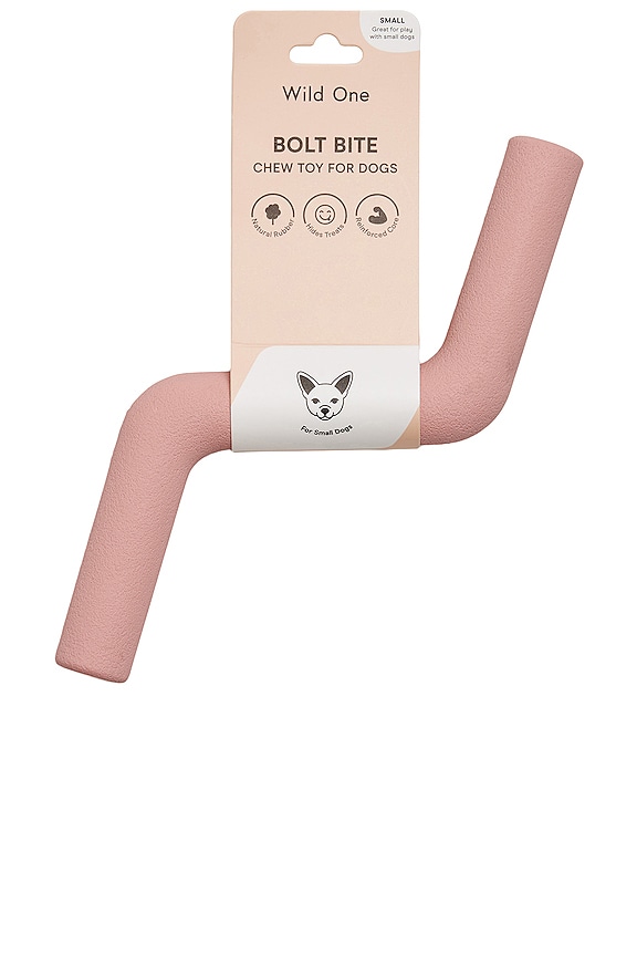 view 2 of 5 Bolt Bite Chew Toy in Blush