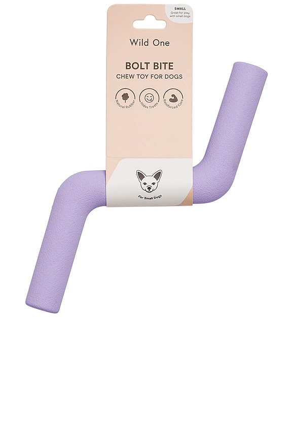view 2 of 5 Bolt Bite Chew Toy in Lilac