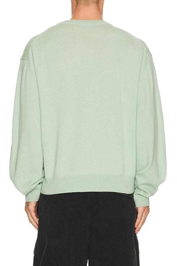 view 2 of 5 Pearl Logo Necklace Print Pullover in Mint