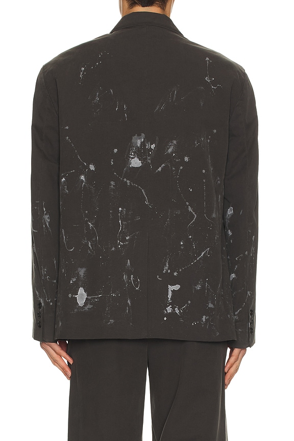 view 2 of 4 Painted Jacket in Grey