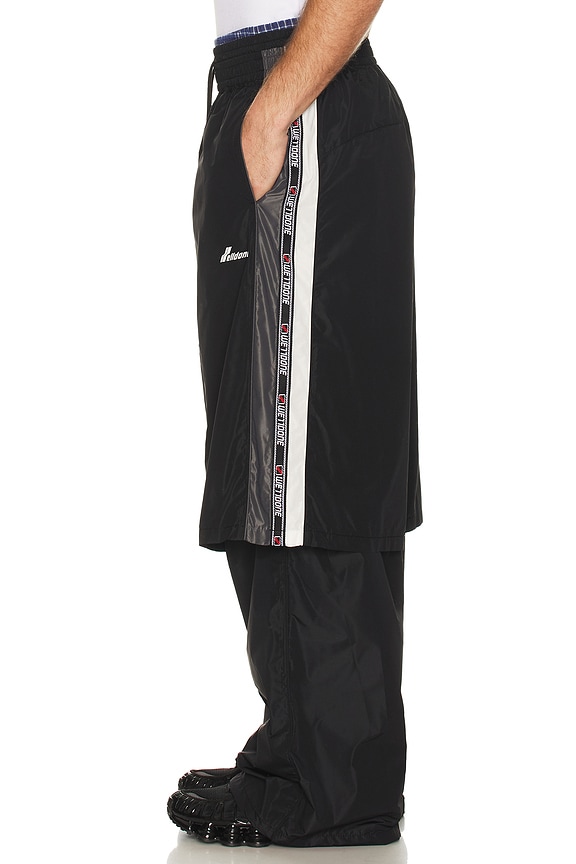 view 2 of 5 Triple Layered Track Pants in Black