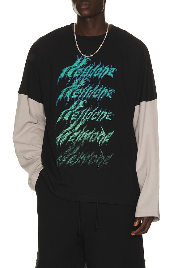 view 1 of 4 ФУТБОЛКА in Black