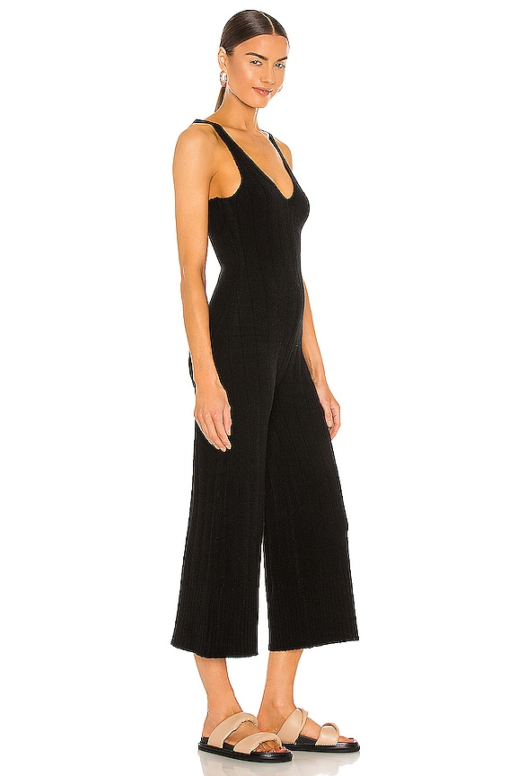 view 2 of 3 Vizelle Knit Jumpsuit in Black