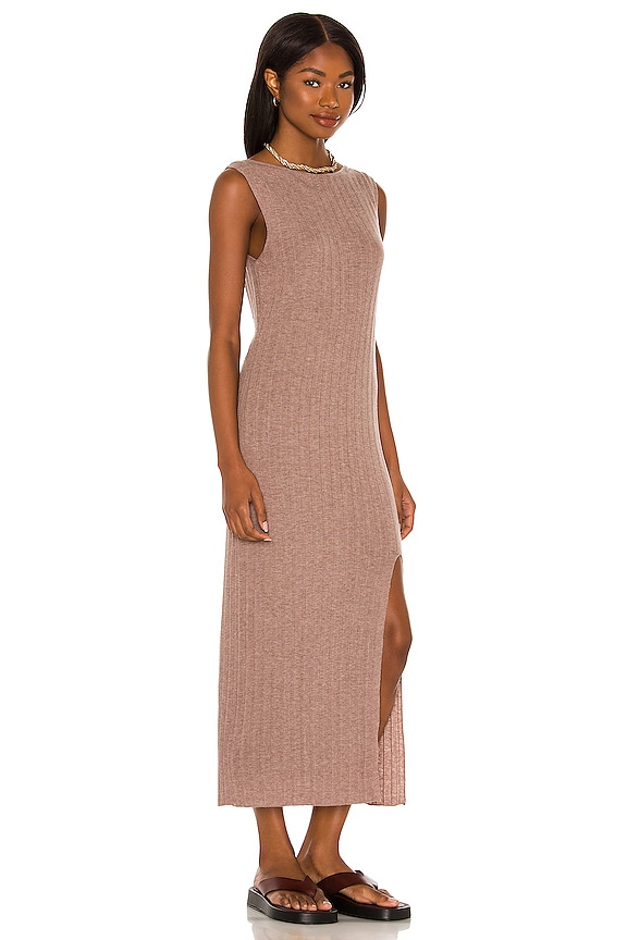 view 2 of 3 Noah Knit Dress in Bark