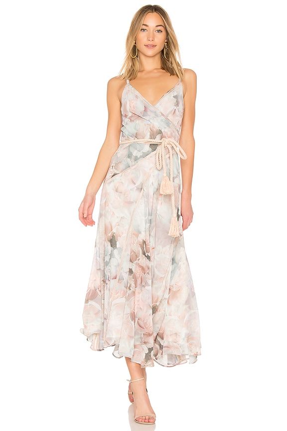 view 1 of 3 Winnie Spliced Slip Dress in Dreamy Rose