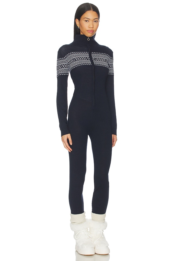 view 2 of 3 Signature Jumpsuit in Navy Blue