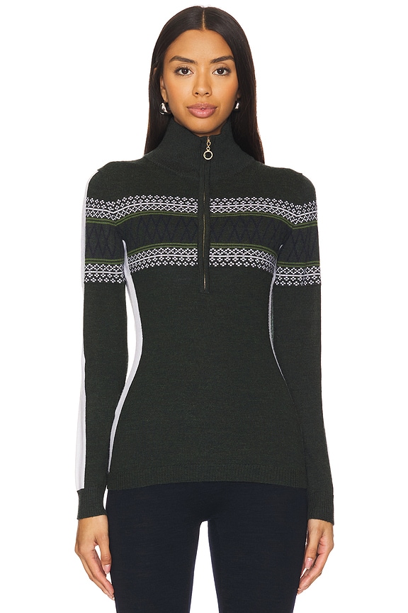 view 1 of 4 Signature Zip in Olive Green