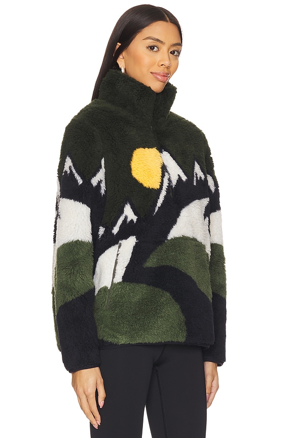 view 2 of 5 JERSEY SNOW FUN in Olive Green