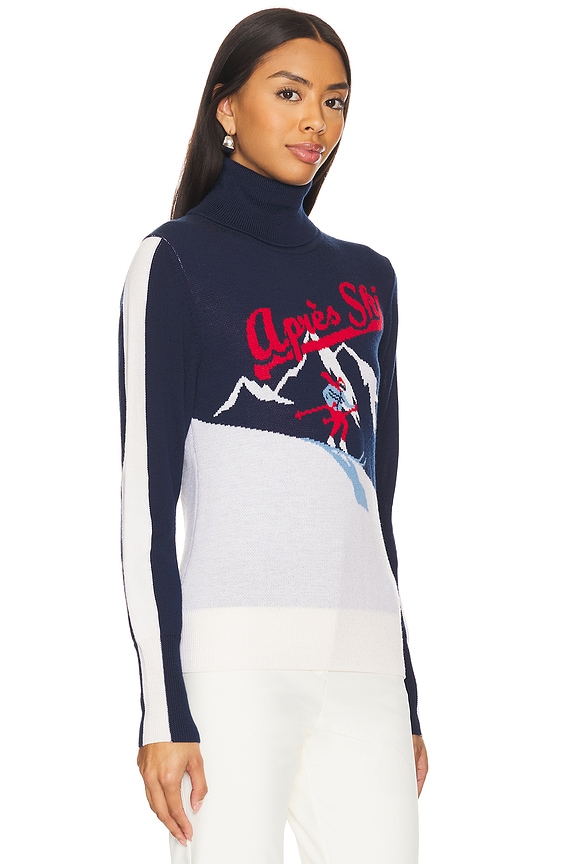 view 2 of 4 After Ski Sweater Women in Navy Blue