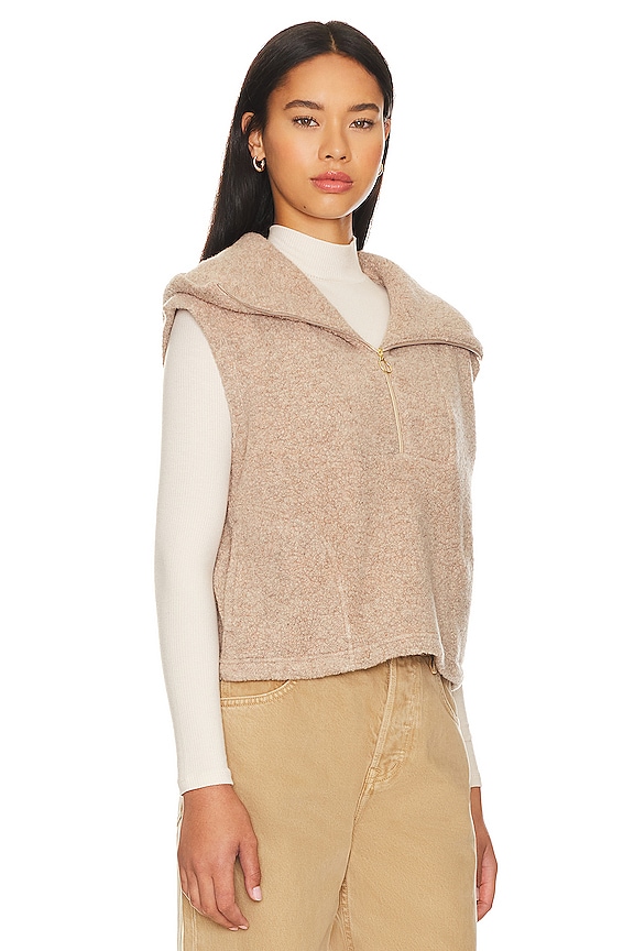 view 2 of 4 CHALECO DE BORREGUILLO ALTA in Camel