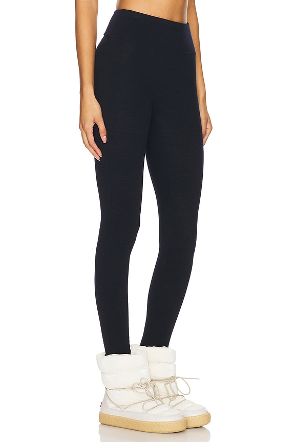 view 2 of 6 LEGGINGS BASIQUE SKI in Navy Blue