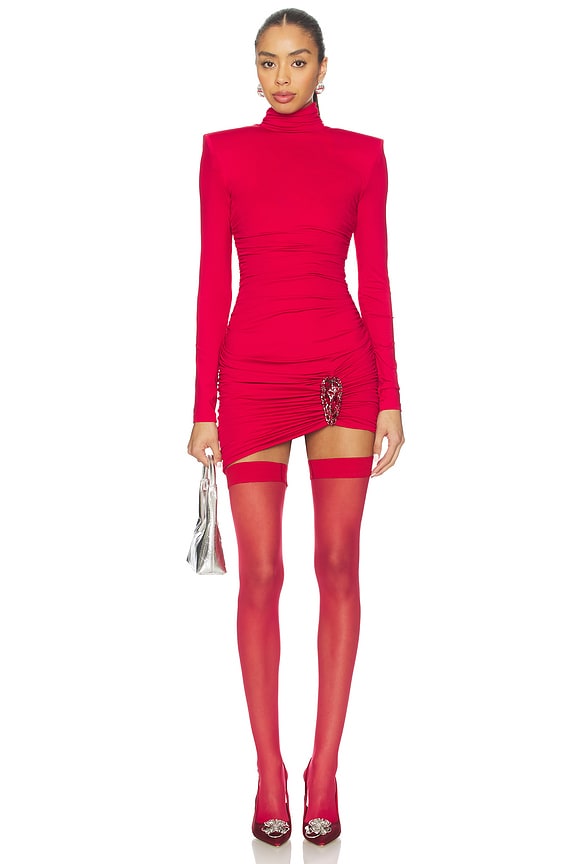 view 2 of 2 Individual 10 Stay-ups in Racing Red