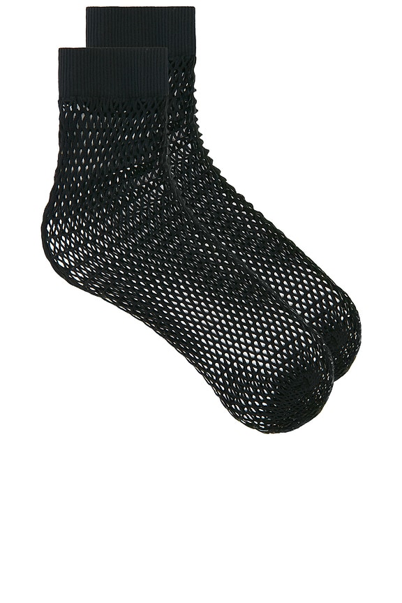 view 1 of 2 Net Socks in Black