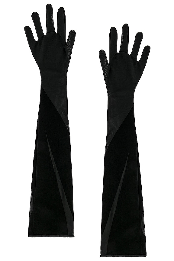 view 2 of 2 ПЕРЧАТКИ FLOCK SHAPING in Black