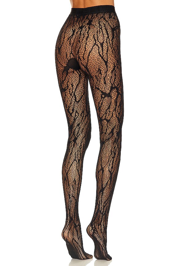 view 2 of 2 COLLANTS SNAKE LACE in Black