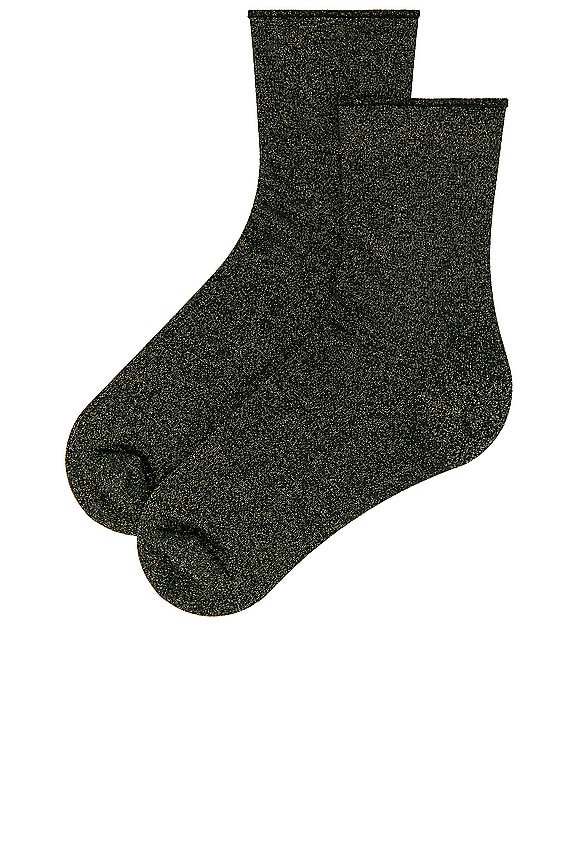 view 2 of 4 НОСКИ STARDUST in Black/gold