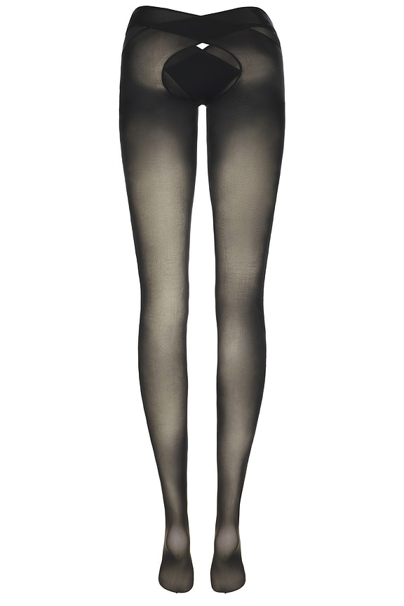 view 2 of 2 Individual 12 Stay-hip Tights in Black