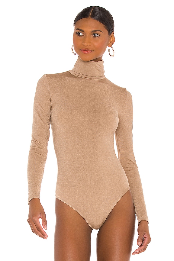 view 2 of 5 Colorado String Bodysuit in Latte