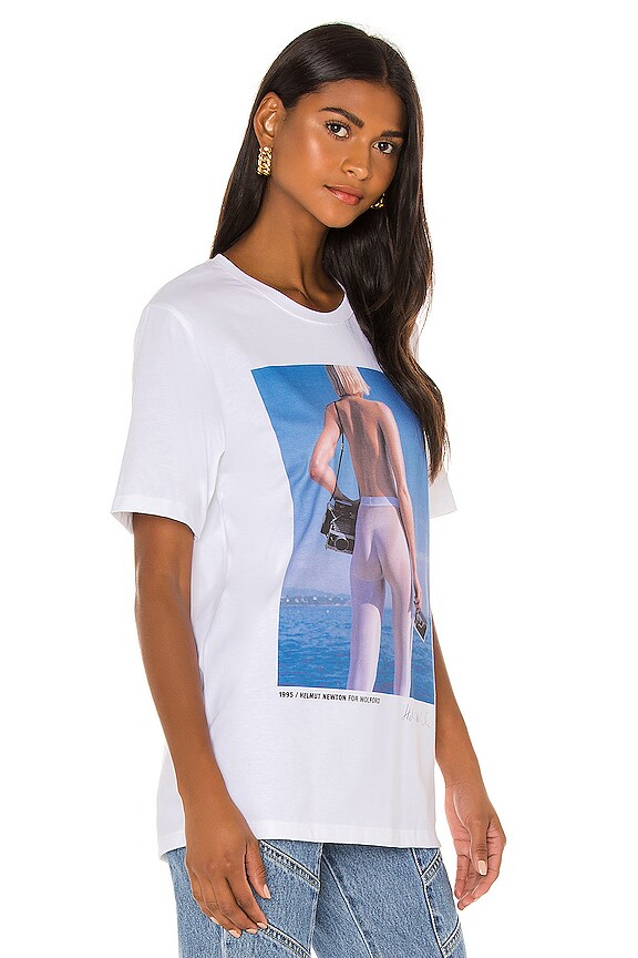 view 2 of 4 ФУТБОЛКА С РИСУНКОМ in Ocean Blue