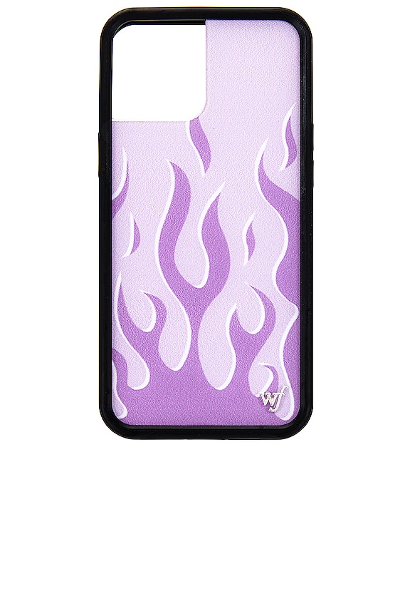 view 1 of 3 iPhone 12 Pro Max Case in Lavender Flames