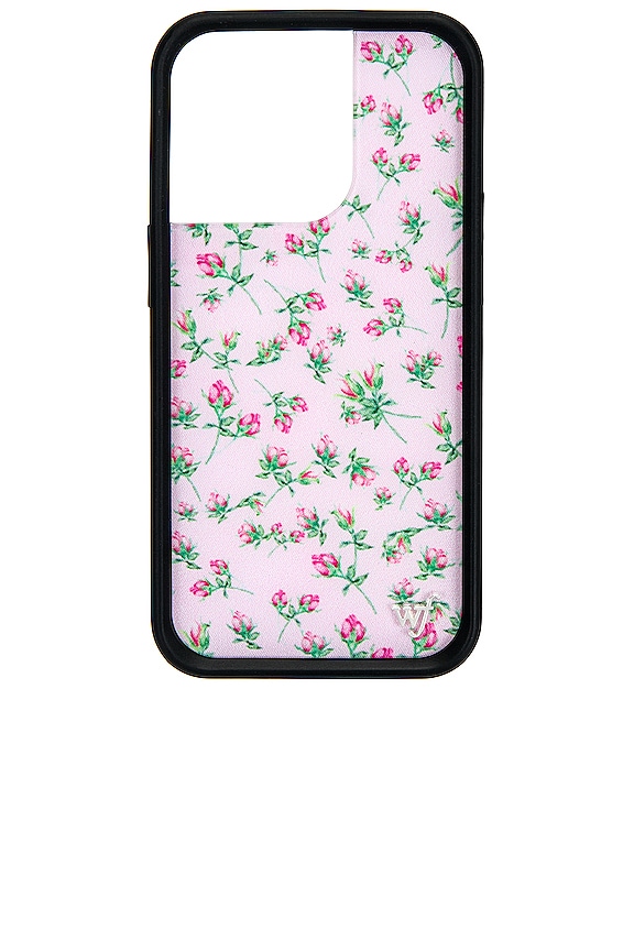 view 1 of 3 14 Pro Case in Baby Pink Posie Rosie