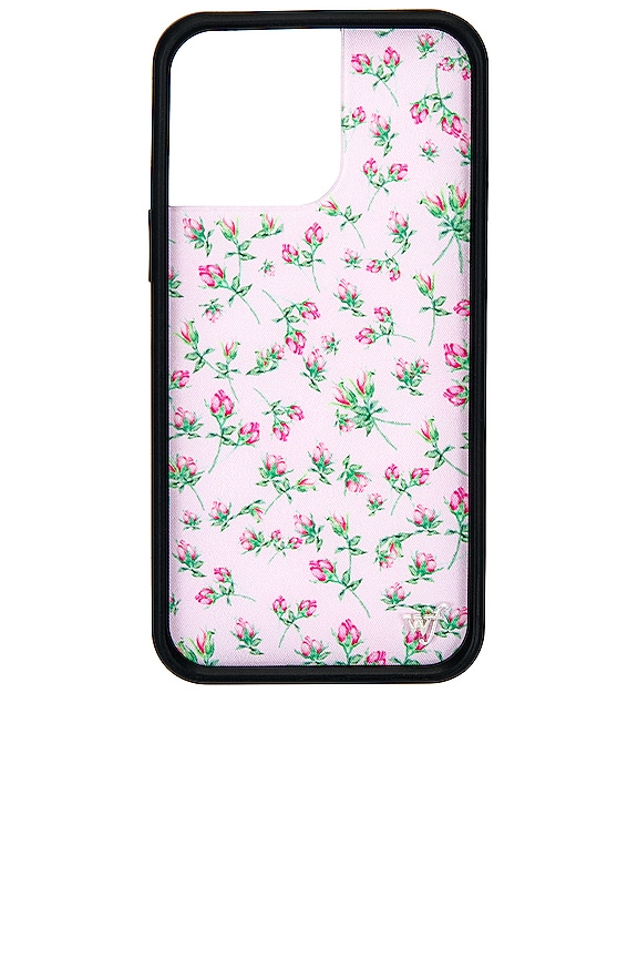 view 1 of 3 14 Pro Max Case in Baby Pink Posie Rosie