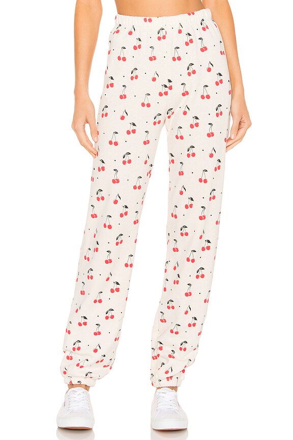 view 1 of 4 PANTALON SWEAT CHERRY OH BABY in Vintage Lace