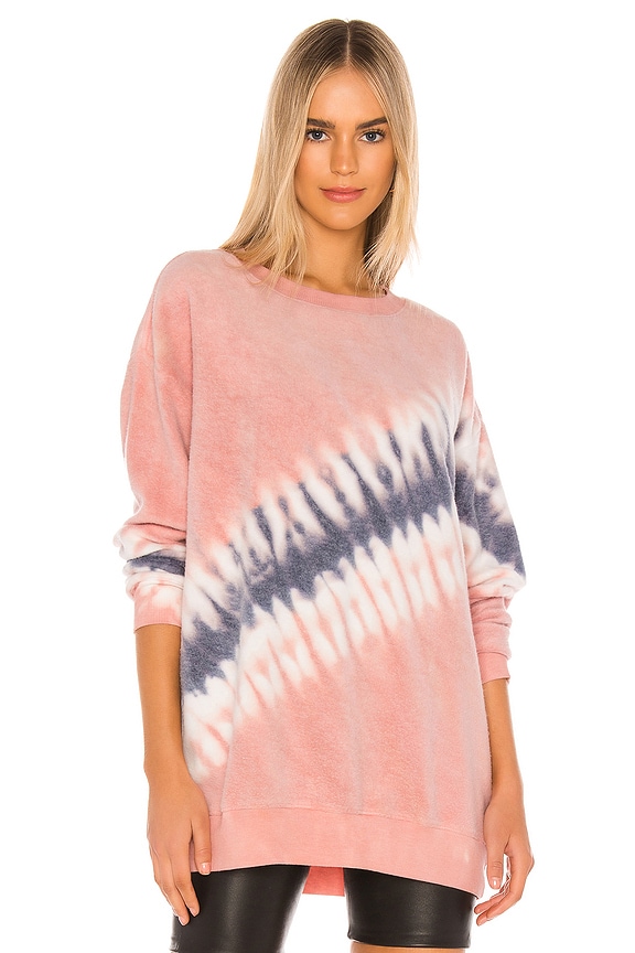 view 1 of 4 Roadtrip Sweatshirt in Royal Block Dye