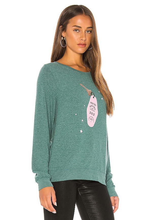 view 2 of 4 Hotel Malibu Baggy Beach Jumper in Marine