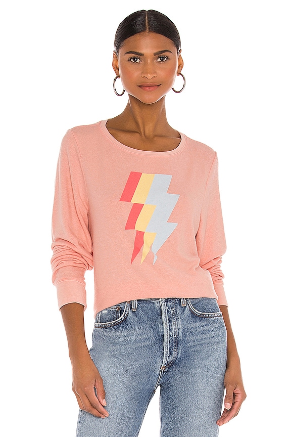 view 1 of 4 Tri Bolt Baggy Beach Jumper in Guava