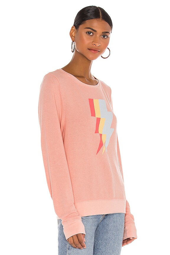 view 2 of 4 Tri Bolt Baggy Beach Jumper in Guava