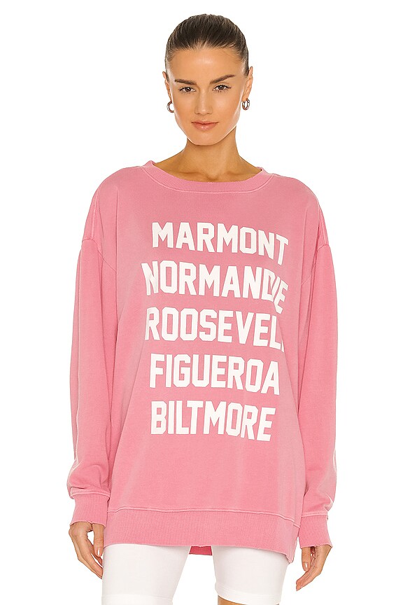 view 1 of 4 5 Star Roadtrip Sweatshirt in Bubblegum