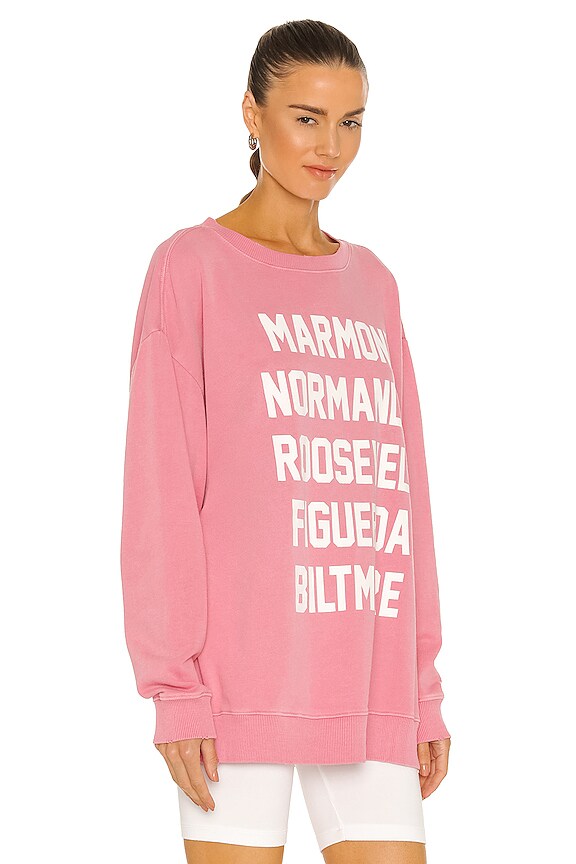 view 2 of 4 5 Star Roadtrip Sweatshirt in Bubblegum