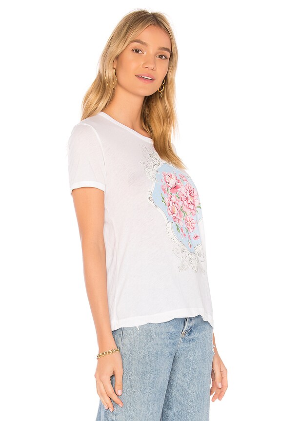 view 2 of 4 ФУТБОЛКА BAROQUE ROSES in Clean White