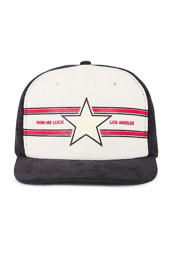 view 2 of 3 Los Angeles Cap in Black & Off White