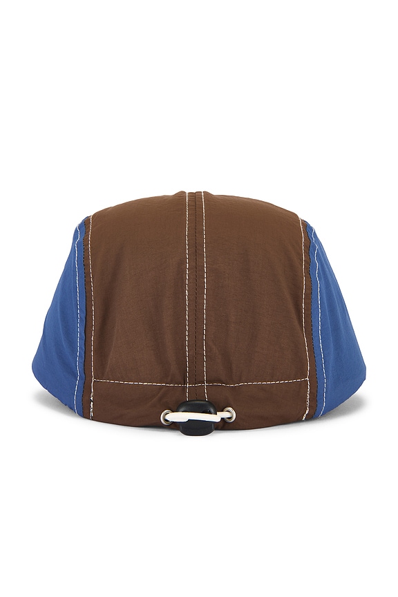 view 2 of 3 The W Camper Hat in Orange, Blue, & Brown