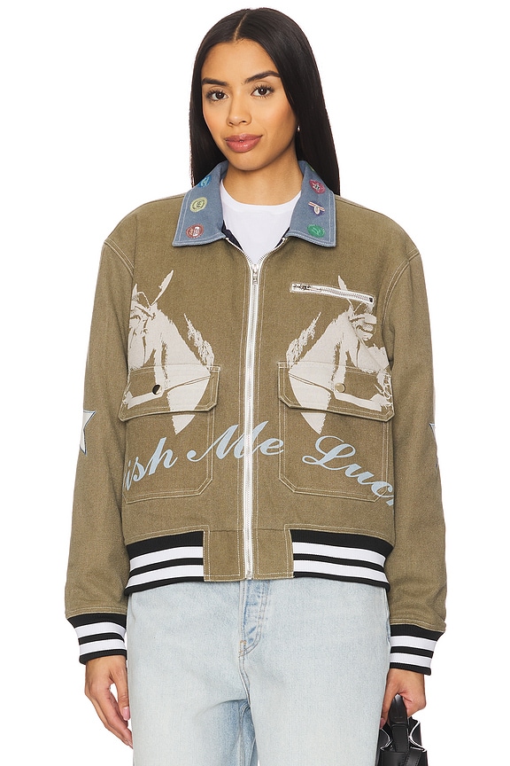 view 2 of 5 Stallion Jacket in Green