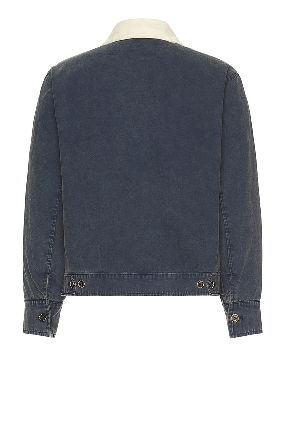 view 2 of 5 BLOUSON in Blue & Off White