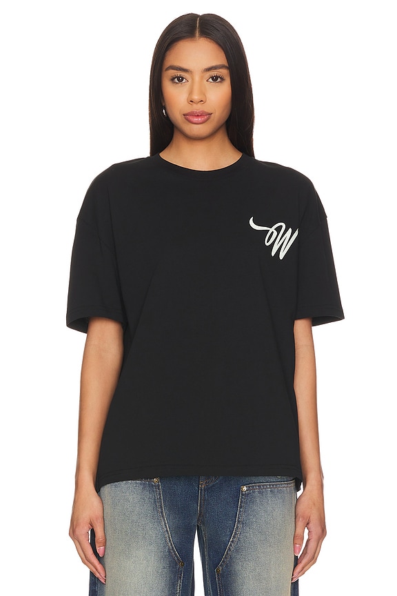 view 2 of 4 Lucky Days Ahead T-Shirt in Black