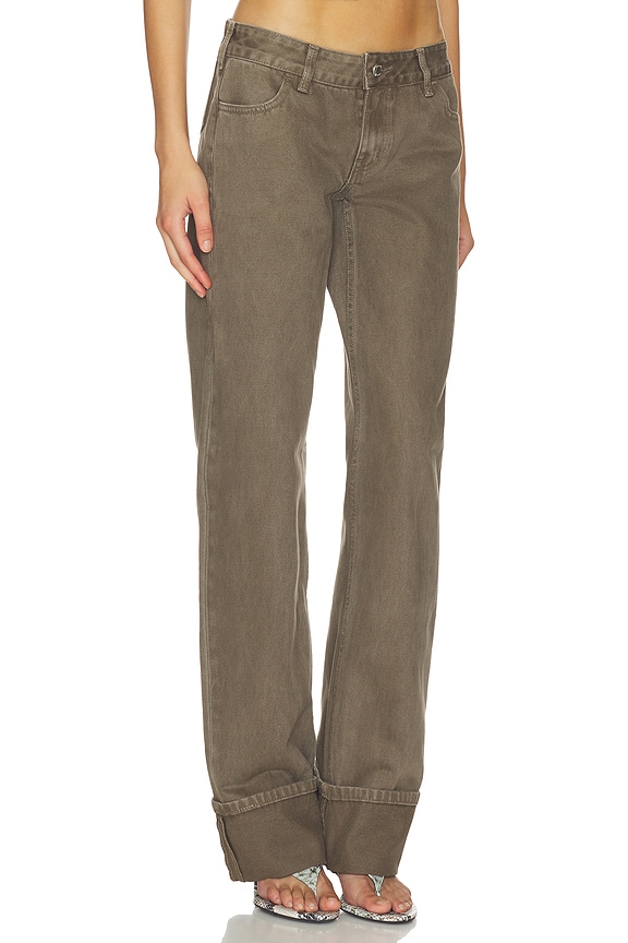 view 2 of 6 Alba Jeans in Smoky Moss