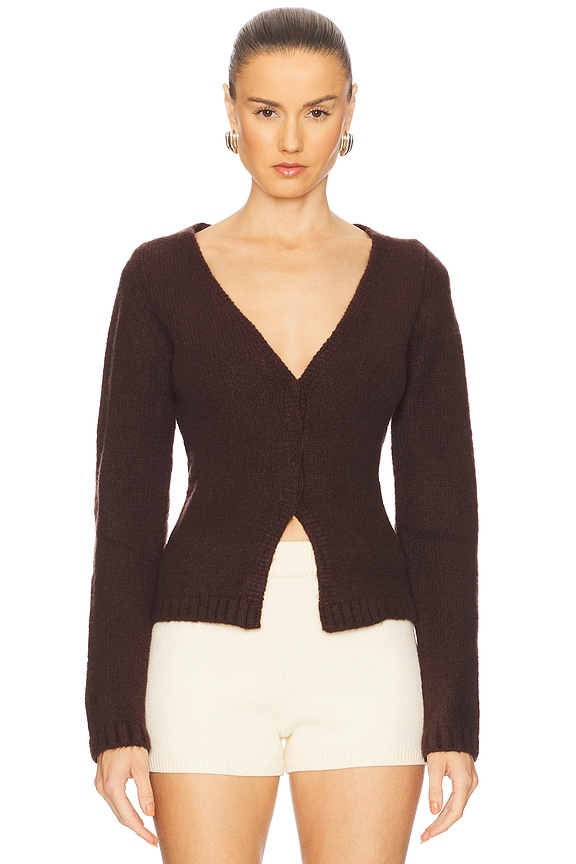 view 2 of 5 JERSEY VALERIE in Chocolate