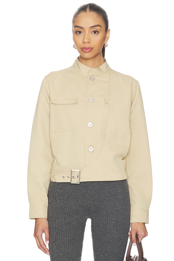 view 2 of 5 ROSS 자켓 in Tan