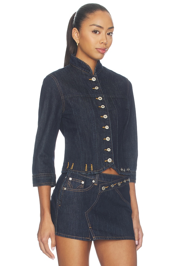 view 2 of 5 Drew Jacket in Indigo Blue
