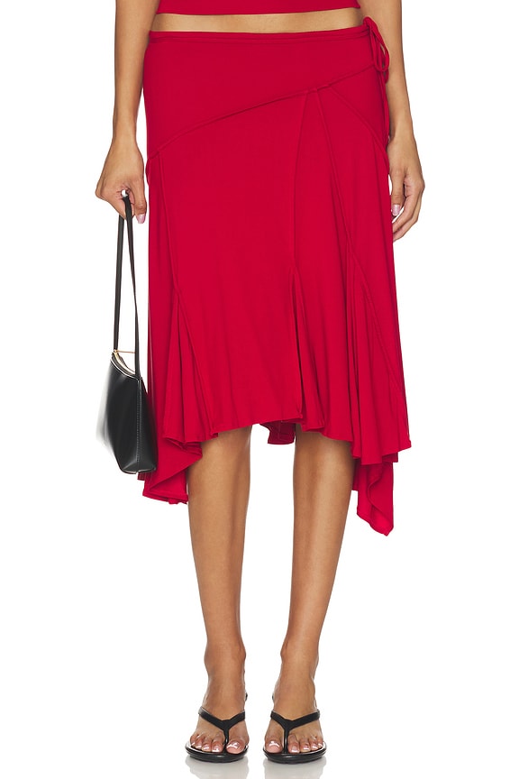 view 1 of 6 x REVOLVE Sharni Skirt in Red