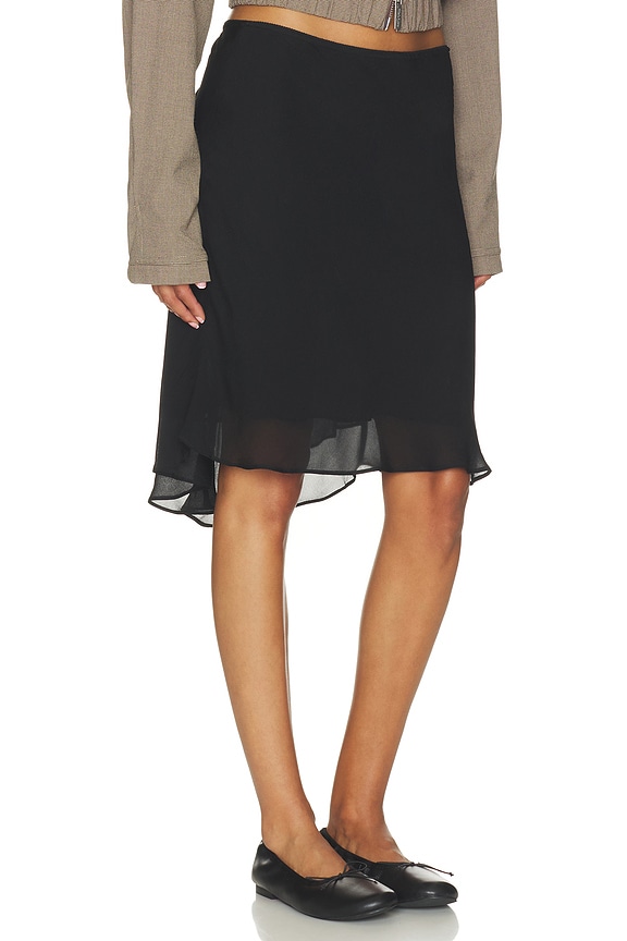 view 2 of 6 Penny Skirt in Black