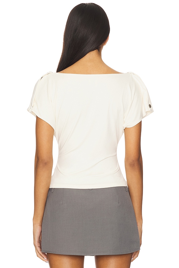 With Jean Sienna Top in White | REVOLVE