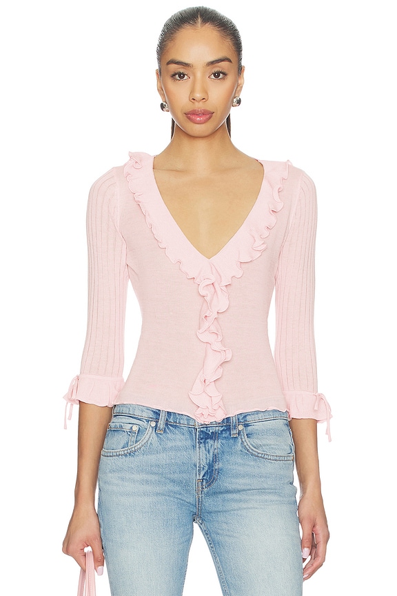 view 1 of 4 Emily Top in Pink