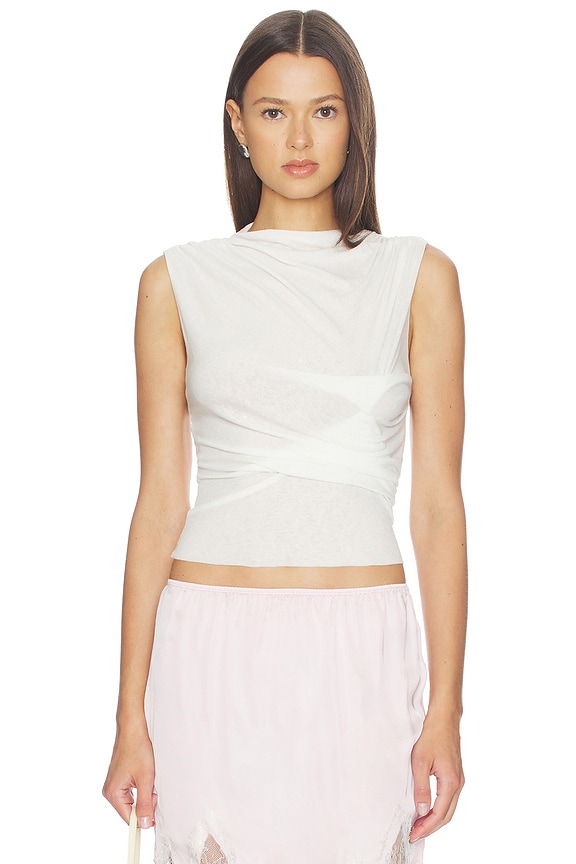 view 1 of 4 Adelaide Top in White