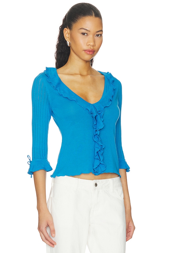 view 2 of 4 Emily Top in Blue